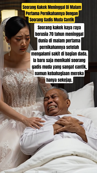 Seorang Kakek Meningg4l Di Malam Pertama Pernikahannya Dengan Seorang Gadis Muda Cantik ‼️#menikah