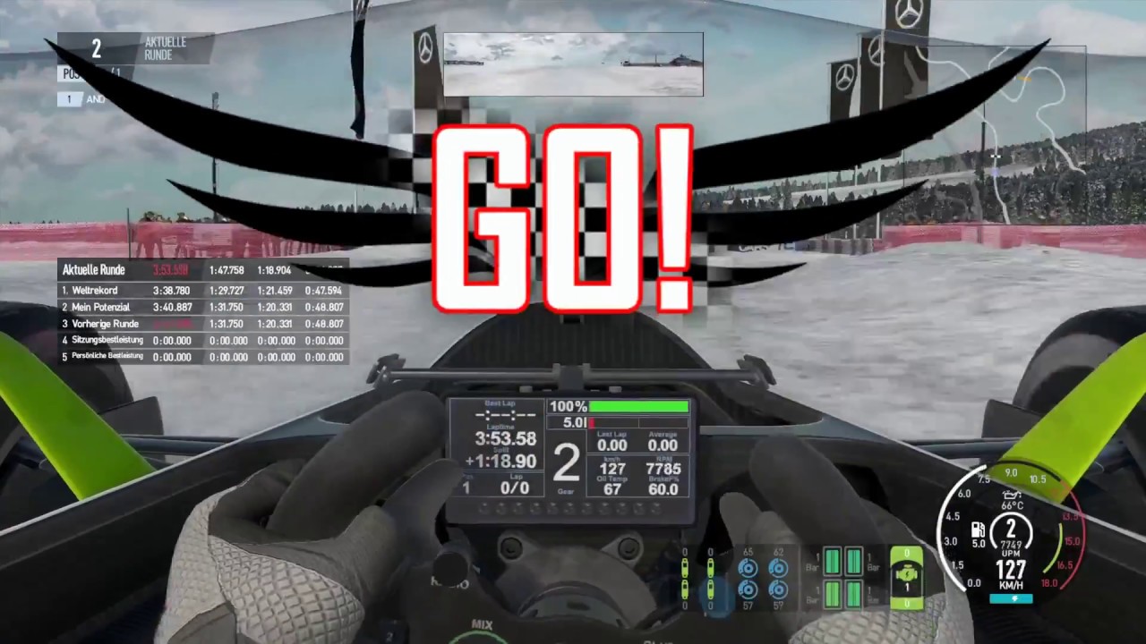 Project CARS 2 - Crazy Combo: Formula X vs Ice track | new world record