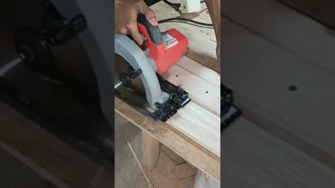 DIY track saw guide from circular saw YouTube