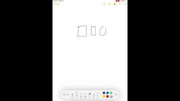 iPad Notes App - Shape Recognition