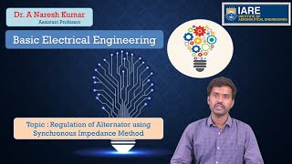 Regulation of Alternator Using Synchronous Impedance Method by Dr. A Naresh Kumar