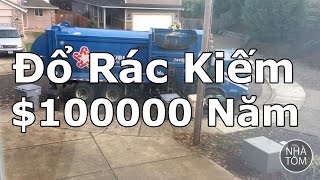 Cuộc sống ở Mỹ: Đi làm nghề đổ rác ở Mỹ có thể kiếm hơn $100000 một năm
