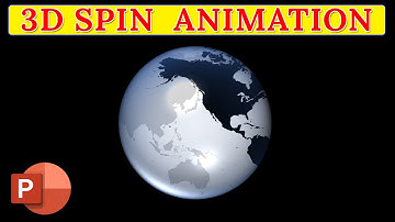 How to Make a Realistic 3D Spinning Globe Animation Effect in PowerPoint