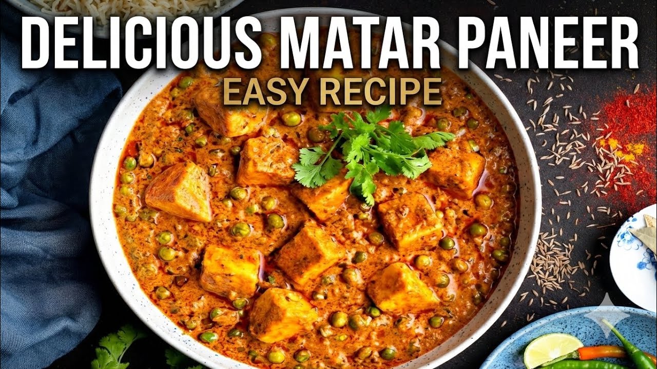 बिना प्याज और लहसुन के, लाजवाब मटर पनीर। एक बार चखकर देखिए, आप उंगलियां चाटते रह जाएंगे।#matarpaneer