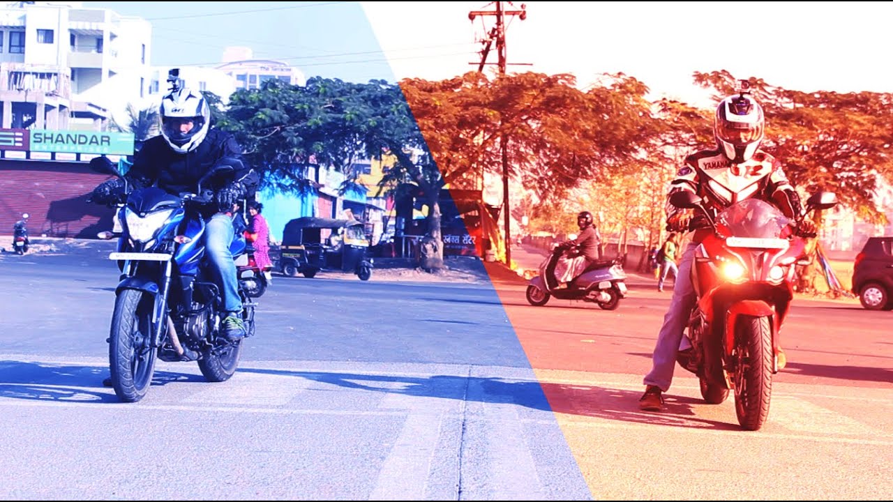 Pulsar RS200 VS Pulsar NS200 Drag Race Walkaround Top Speed 2016 
