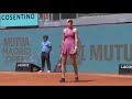 WTA 1000 Madrid 2023 | 2nd Round.Anna Kalinskaya - Elena Rybakina 2:1