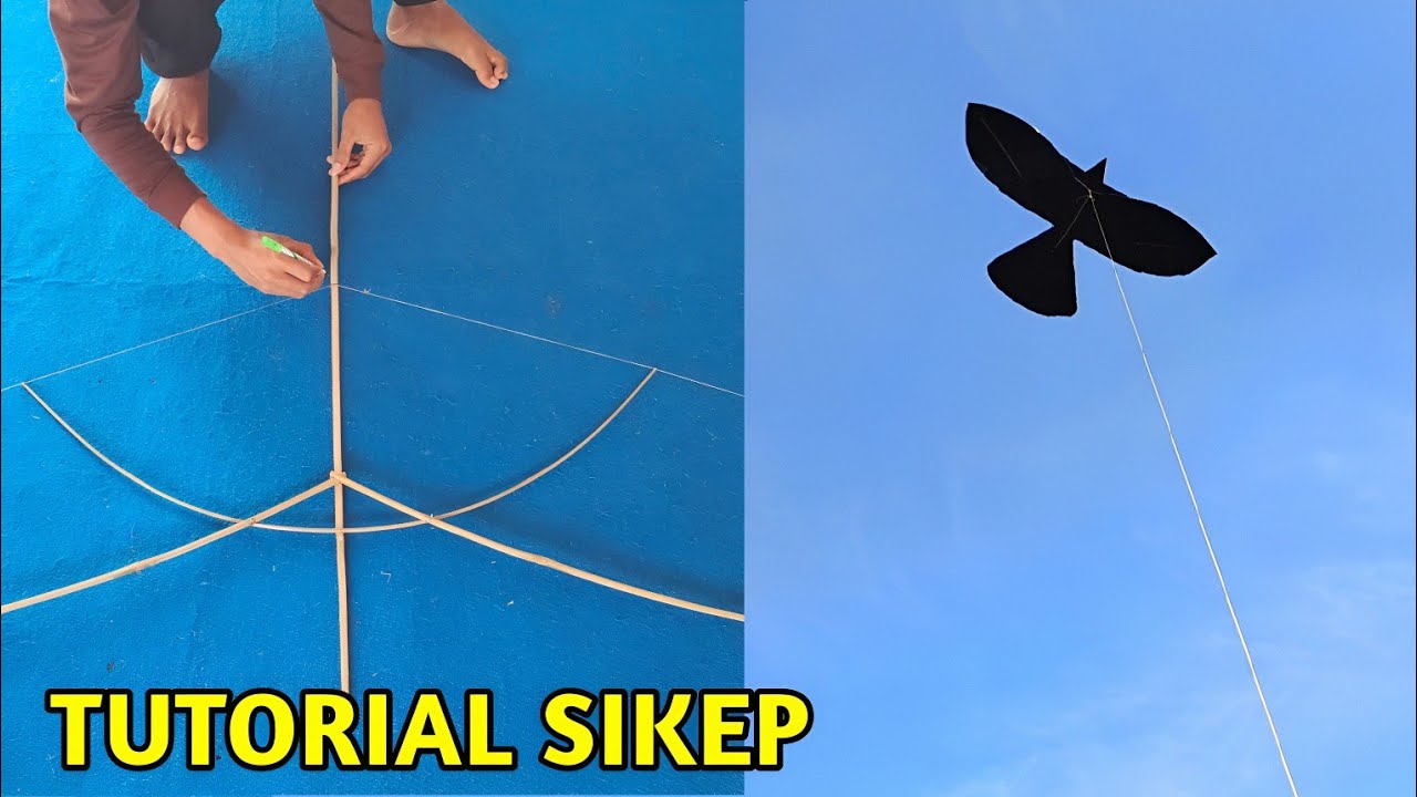 DIY Bikin Layangan Burung Sikep 