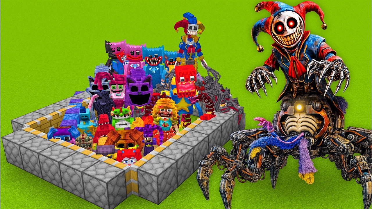All Poppy Playtime Chapter 5 Bosses Combined in Minecraft!