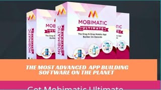 Mobimatic: The Most Advanced App Building Software On The Planet screenshot 1