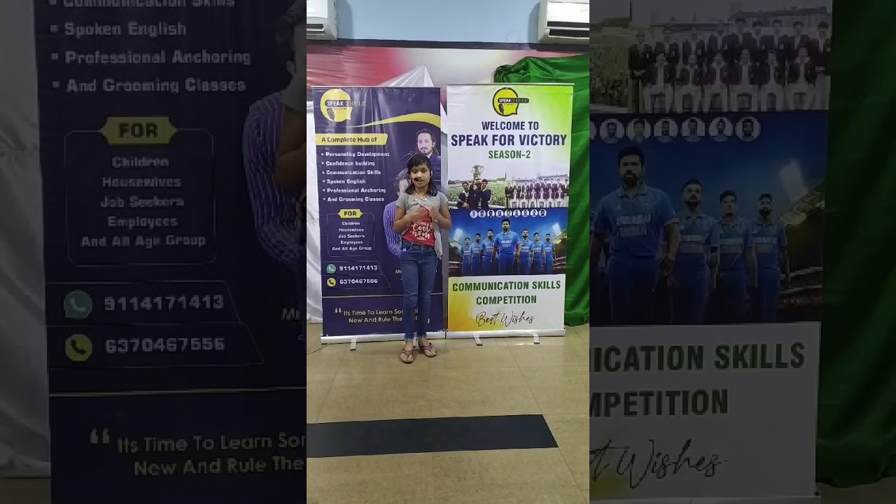 Extempore speech (Icecream)by Sanchitee Mishra