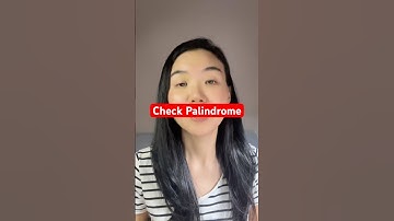 How to Check if a String is Palindrome using Python? #pythontutorial #coding