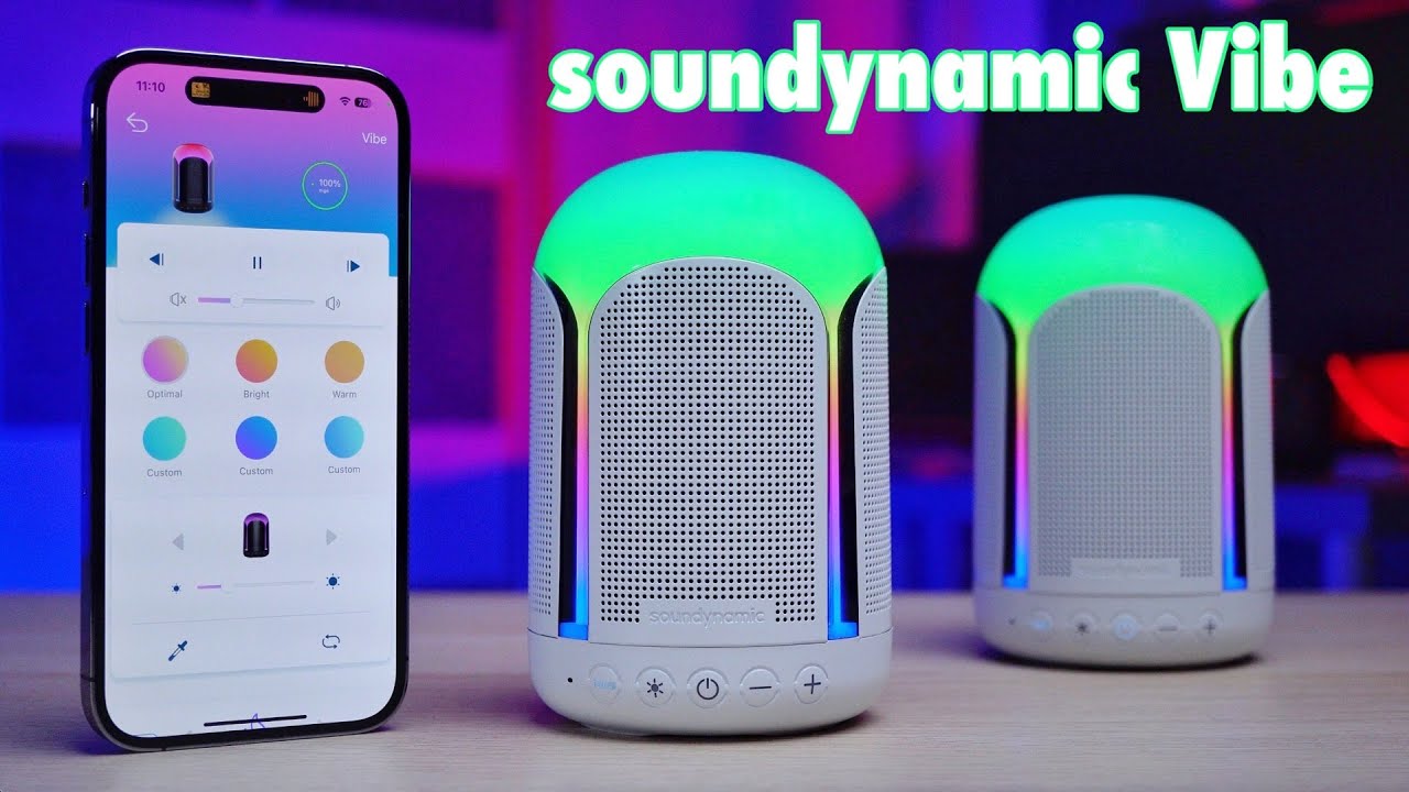 The VIBE is LIT 🔥| Soundynamic Vibe Speaker Review - YouTube