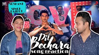 This video is about dil bechara latest song , in which we are reacting
. link : https://youtu.be/pmcu0jtizck video, song...