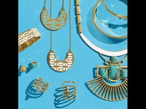 Breezeblock Pendant & Enamel Bracelet | Stella & Dot Summer 2016 ...