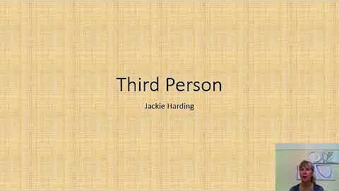 'Third Person' by Jackie Harding