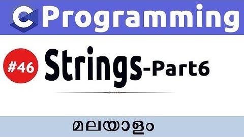 String Functions - Malayalam #46