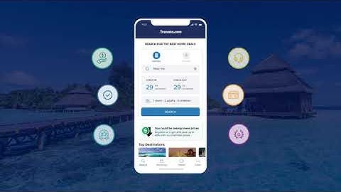 Travala.com - how to book a hotel on  Travala application.