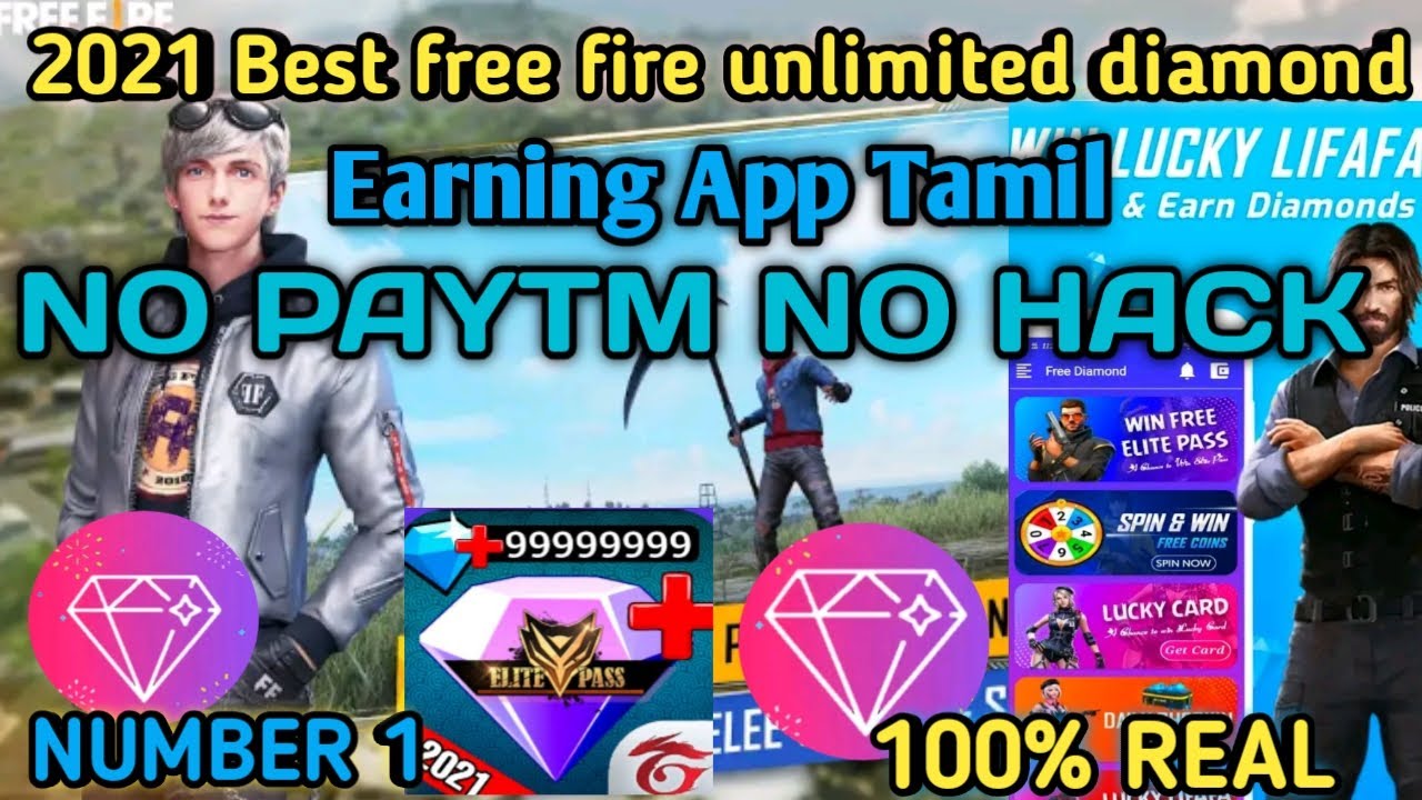 2021 Best Free Fire Diamond Earning App In Tamil Youtube