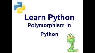Exclusive Polymorphism in Python || Learn Python || OOP Profile