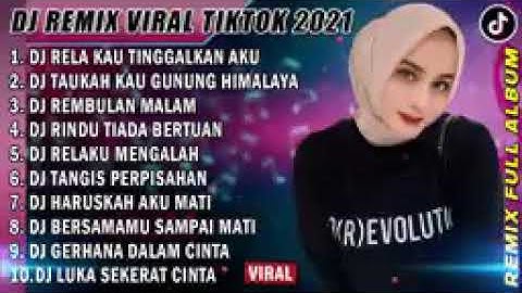 DJ SLOW 2021 NONSTOP - DJ RELA KAU TINGGALKAN AKU ARIEF | DJ TAUKAH KAU GUNUNG HIMALAYA