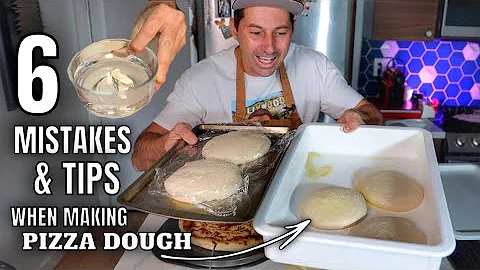 PIZZA DOUGH 6 MISTAKES & TIPS TO MAKE IT PERFECT!