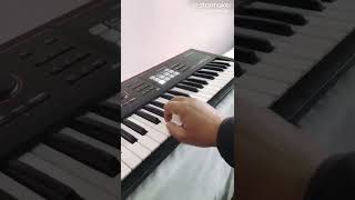 Jaane dil mein kab se hain tu keyboard instrumental