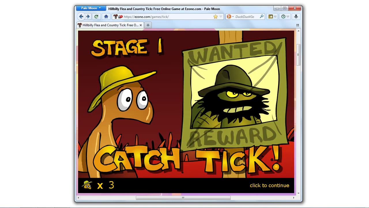 Hillbilly Flea & Country Tick (Flash Game from Miniclip) - Full Walkthrough