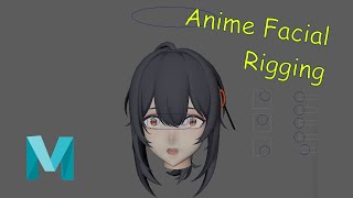 How to Rig Anime Facial in Maya
