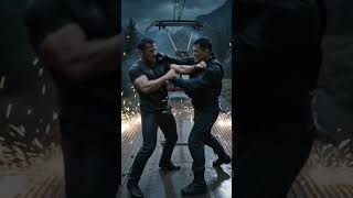 How They Filmed This Insane Train Fight 🚆🔥 #shorts
