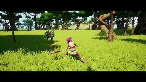 Elements - Fire Spear - Combat Test - Unreal Engine