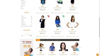 E-shopper - Free Bootstrap Theme Preview