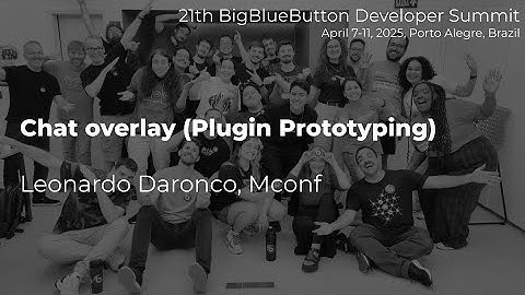 Chat overlay (Plugin Prototype)