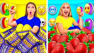 تحدي الـ 1000 زر غامض | معركة الغذاء الملحمية TeenTeam Challenge