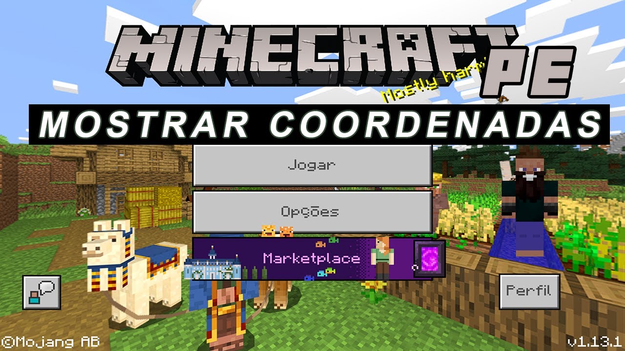 Como ver as coordenadas no Minecraft