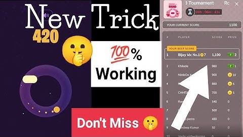 MX player round n round game unlimited score trick | MX player round n round game new trick |