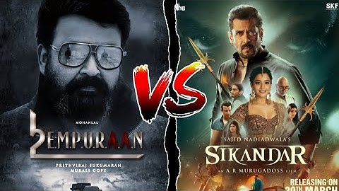Lucifer 2 Vs Sikandar Movie Comparison|| Lucifer 2 Vs Sikandar Comparison| AKR Movie Morsel