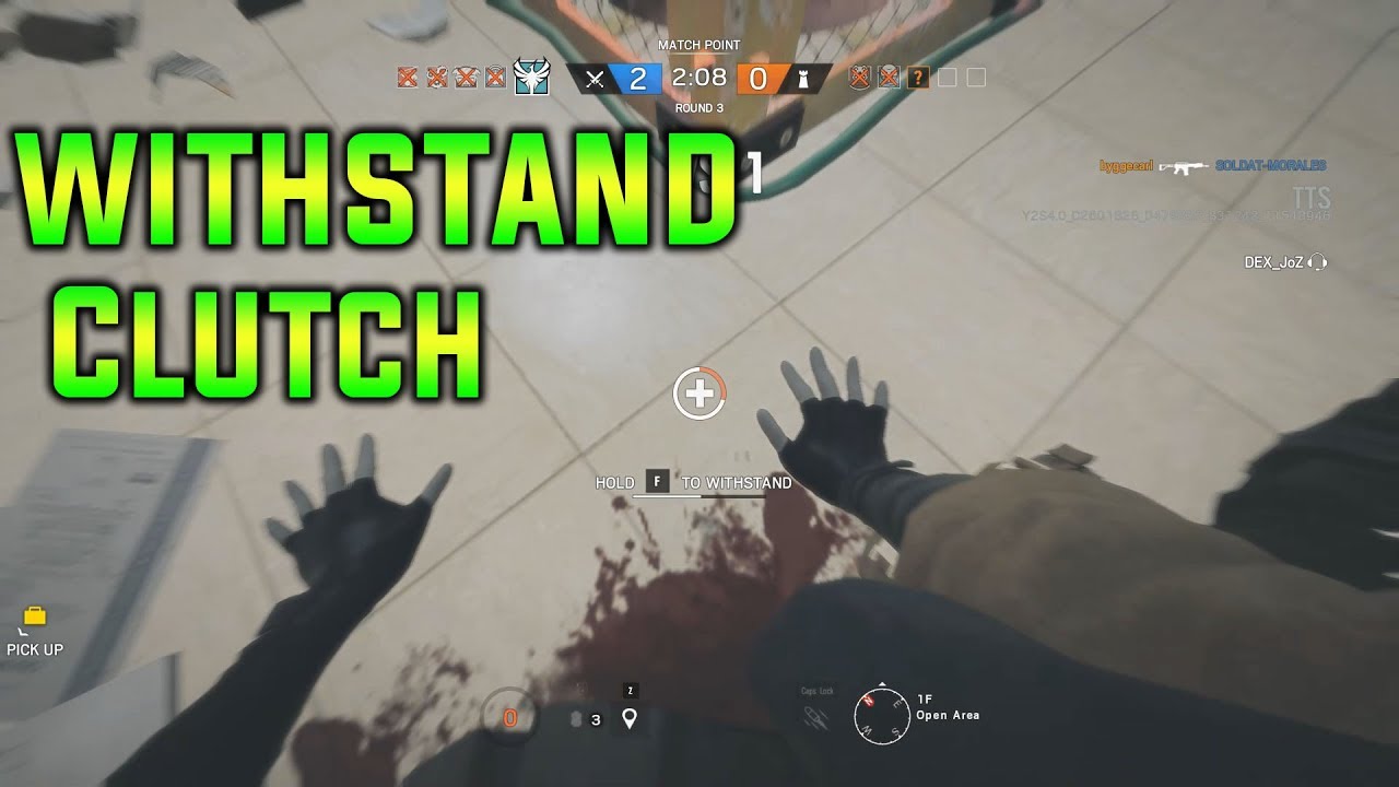 Zofia Withstand Clutch - Rainbow Six Siege - YouTube