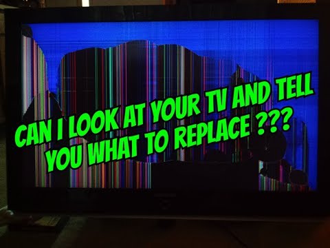Can I Help You Fix a TV by Looking at the problem and Tell you what Board to Replace ?