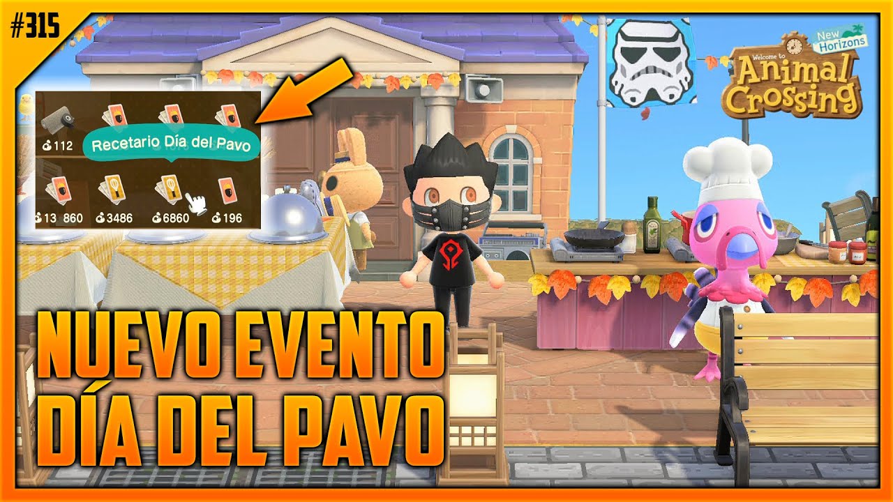 🦃 NUEVO EVENTO Y RECOMPENSAS DÍA DEL PAVO EP. 315 | ANIMAL CROSSING NEW HORIZONS