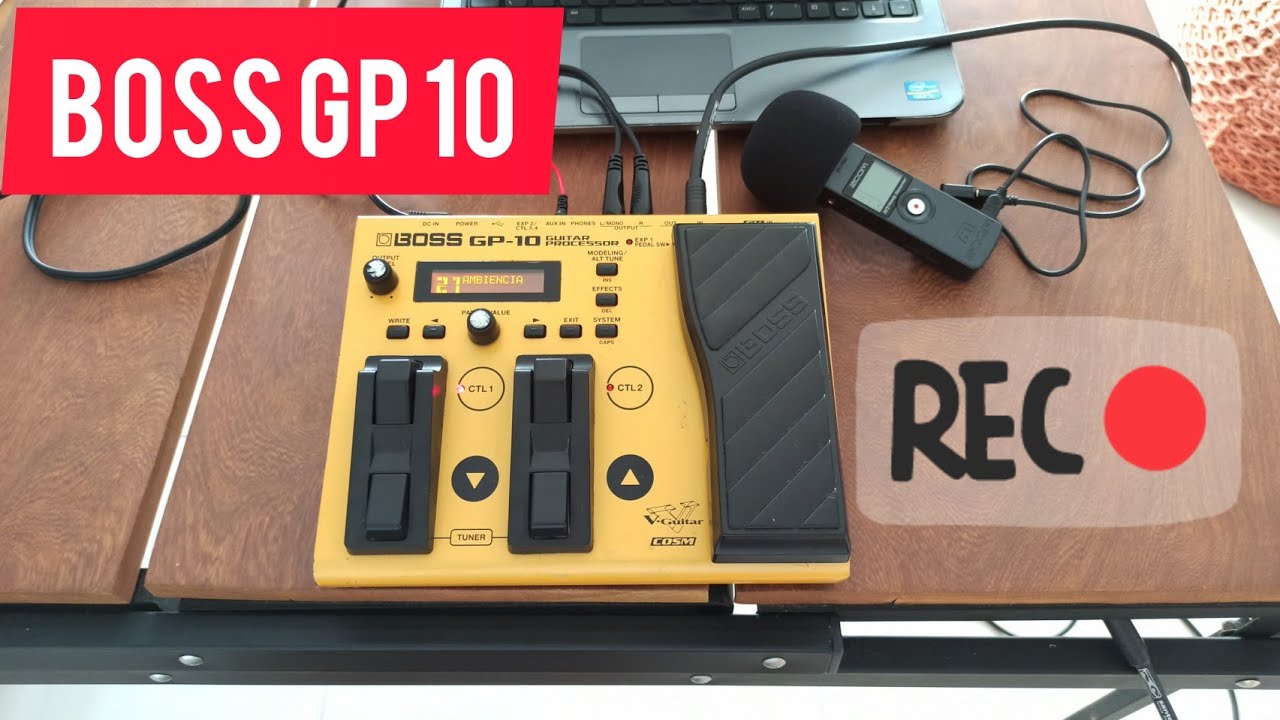Boss GP-10 Guitar Processor - YouTube