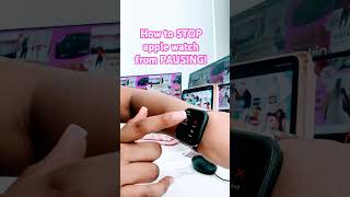 EXACTLY how to stop your apple watch from auto pausing!