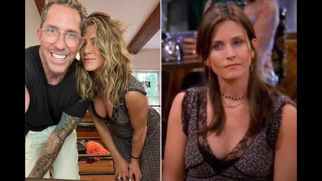 Jennifer Aniston Rocks Vintage Monica Geller Dress from Friends 'Look