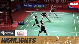 Chan/Goh and Jansen/Efler face-off in the round of 16 of the Indonesia Open 2021
