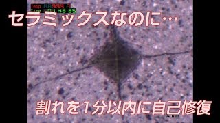 【NIMS WEEK 2018直前】亀裂を自分で修復するセラミックス (Self-healing structural ceramics)