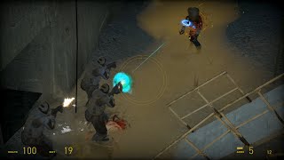 Half Life 2 NPC battle scenes
