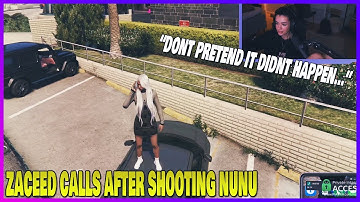 Zaceed belt Nunu nadat hij haar heeft neergeschoten voor GG.. | GTA RP NoPixel 3.0