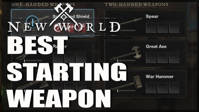 (PNW) The Best Weapons Tier List In Project New World 