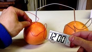 Potato Fruit & Soda Powered Clock Science Kit ~ Incredible Science