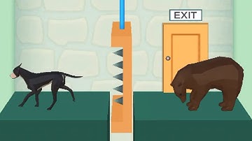 Rescue Cut Rope Puzzle All Levels Gameplay Android, iOS