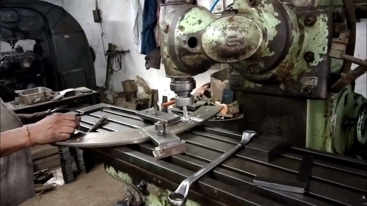 cutting 12mm thick sheet over Milling machine using end Mill cutter